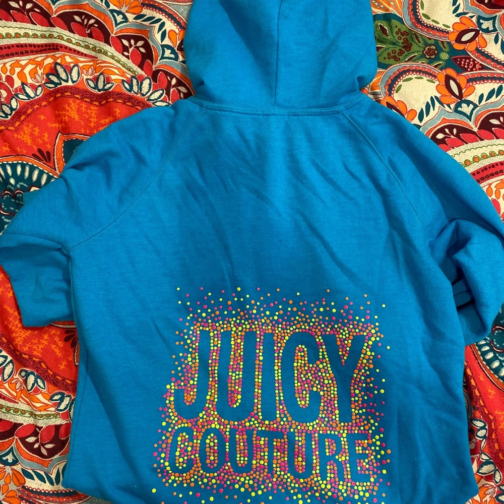Girls XL Juicy Couture Zip Up Sweater